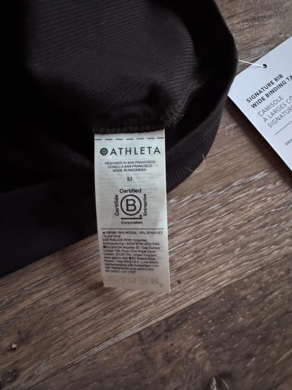 ATHLETA Rib Wide Binding Tank - Picture 5 of 9